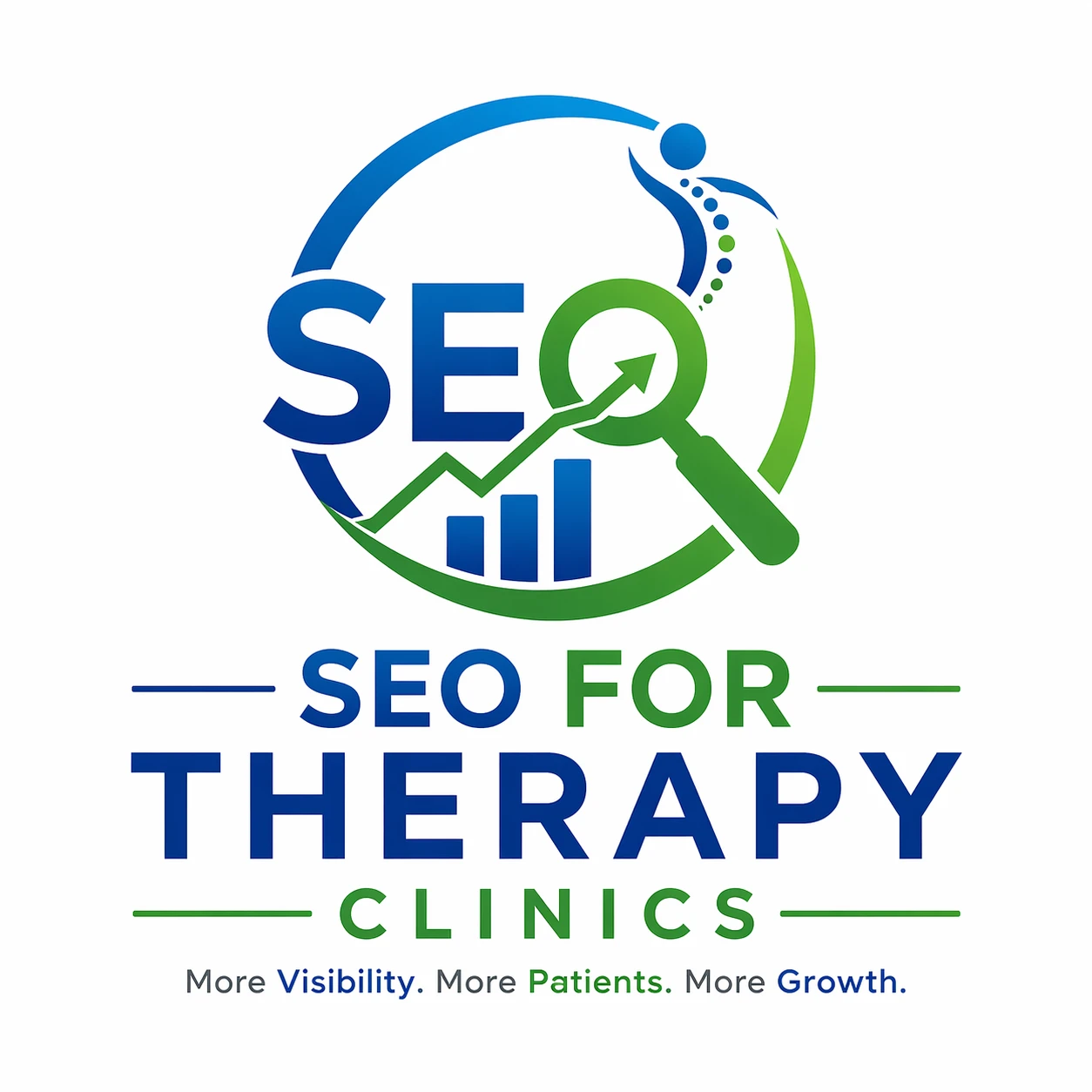 SEO for Therapy Clinics logo — physical therapy SEO agency specializing in PT clinic patient acquisition